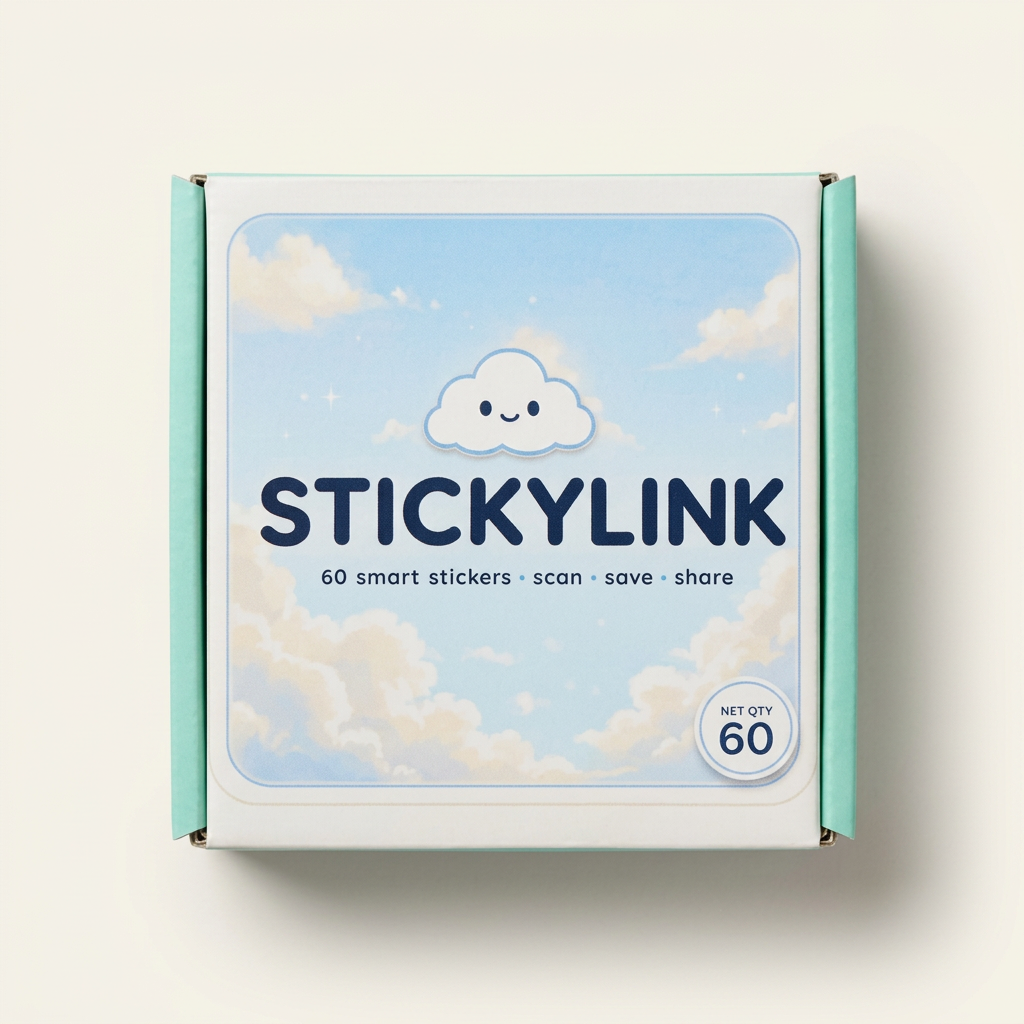 Stickylink basic box, closed